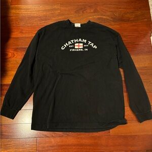 Chatham Tap black long sleeve tshirt